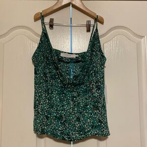 ASTR Green Patterned Camisole